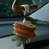 FACIA Car Orange?Scent?Christmas? Ornament حUniversal Hanging Design
