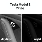 FACIA Glow-in-the-Dark Door Handle Stickers for Model 3 (8-Pack) 2 Colors Easy Find