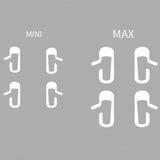 FACIA Glow-in-the-Dark Door Handle Stickers for Model 3 (8-Pack) 2 Colors Easy Find