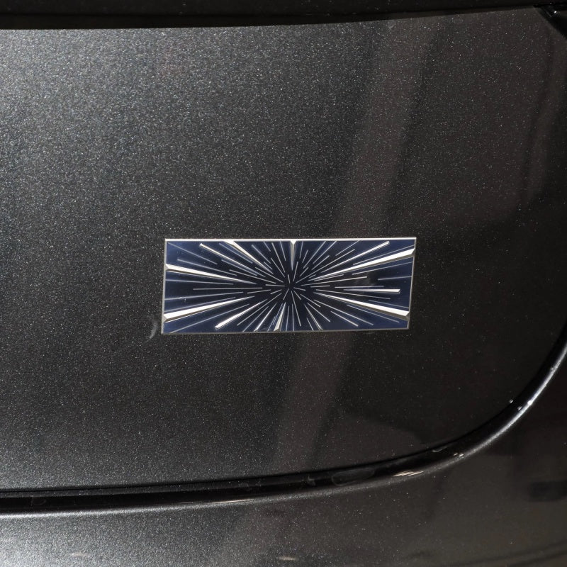 FACIA Premium Metal Tail Badge Emblem Model Y Juniper Launch Edition Style Easy Install