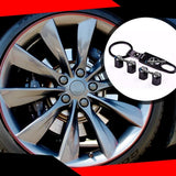 FACIA Tire Valve Caps for Tesla Model 3/Y/S/X