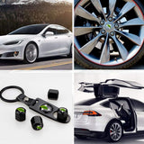 FACIA Tire Valve Caps for Tesla Model 3/Y/S/X