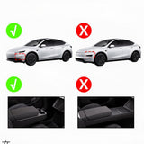 FACIA TPE Armrest Box Hidden Storage Tray for Model Y Standard