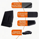 FACIA TPE Armrest Box Hidden Storage Tray for Model Y Standard
