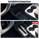 FACIA TPE Center Console Lower Storage Tray for Model Y Standard 2026+