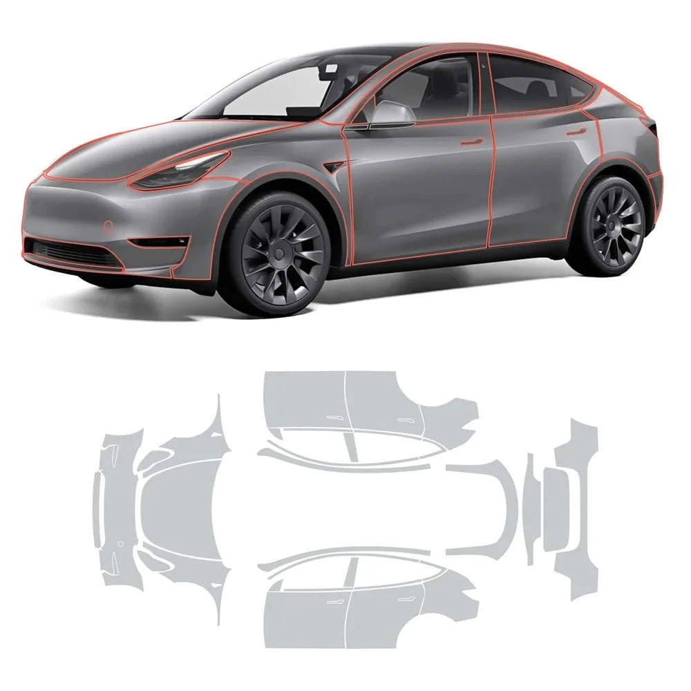 FACIA TPU Full Car Paint Protection Film (PPF) for Tesla Model Y