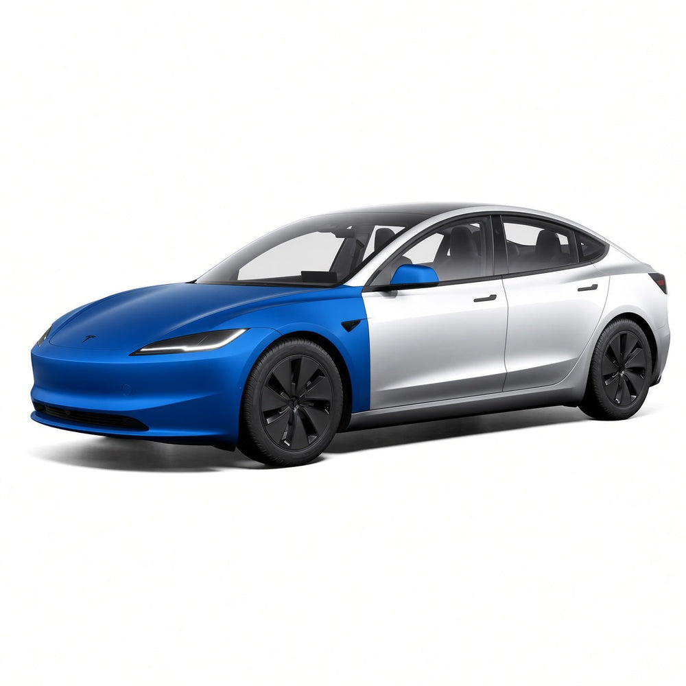 FACIA TPU Glossy Full Front Car Paint Protection Film (PPF) for Tesla Model 3 