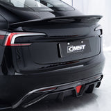 FACIA Track-Performance Carbon Fiber Rear Spoiler Wing for Model 3 Highland