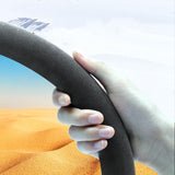 FACIA TESERY Alcantara Steering Wheel Cover for Model Y Juniper / Model 3 Highland / Model YL