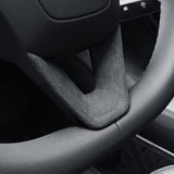 FACIA Alcantara Steering Wheel Panel Kit for Model 3 Highland / Y Juniper 2 Options