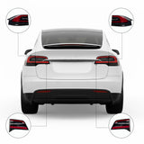 FACIA Turn Brake Lamp and Inner Tail Light Replacement for Model X (16-20)