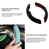FACIA Ultra-thin Alcantara Steering Wheel Cover for Model 3 / Y TESERY