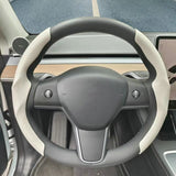 FACIA Ultra-thin Carbon Fiber Pattern Steering Wheel Cover for Tesla Model 3/ Y