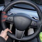 FACIA Ultra-thin Steering Wheel Cover for Tesla Model 3/Y/X/S