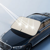 FACIA Universal Fit Windshield Sun Shade for Sedans and SUVs and Trucks