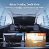 FACIA Universal Fit Windshield Sun Shade for Sedans and SUVs and Trucks
