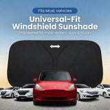 FACIA Universal Fit Windshield Sun Shade for Sedans and SUVs and Trucks