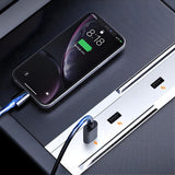 FACIA 65W USB Hub for Model 3 Highland/Model Y Juniper Dual USB-C + Dual USB-A Fast Charging