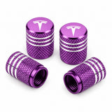 FACIA Valve Stem Caps 4 Pack Fit Suitable for Tesla 3/Y/S/X 2017-ON