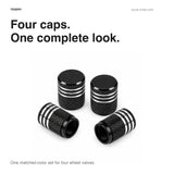 FACIA Valve Stem Caps 4 Pack Fit Suitable for Tesla 3/Y/S/X 2017-ON