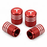 FACIA Valve Stem Caps 4 Pack Fit Suitable for Tesla 3/Y/S/X 2017-ON