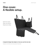 FACIA Waterproof Dog Seat Cover for Back Seat for Model 3/Y/S/X/Cybertruck