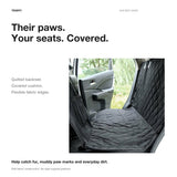 FACIA Waterproof Dog Seat Cover for Back Seat for Model 3/Y/S/X/Cybertruck