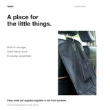 FACIA Waterproof Dog Seat Cover for Back Seat for Model 3/Y/S/X/Cybertruck