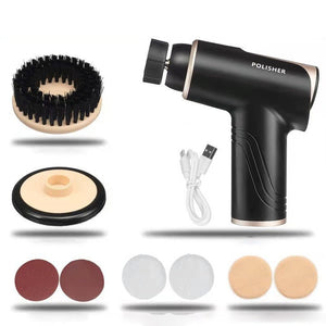 FACIA Dual Action Polisher Kit 148W Motor Variable Speed Complete Detailing Set