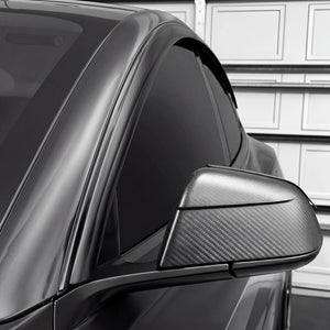FACIA Window Visor Rain Guards for Model 3 / Y/ YL 4-Piece Set 3M Adhesive
