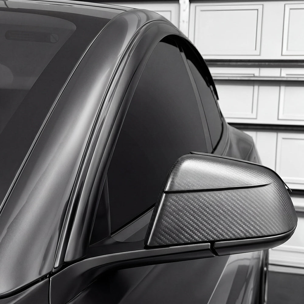 FACIA Window Visor Rain Guards for Model 3 / Y/ YL 4-Piece Set 3M Adhesive