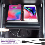 FACIA Center Console Wireless Charger for Tesla Model 3
