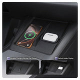 FACIA Wireless Charger Silicone Pad and Headphone Anti-Slip Mat Combo for Model Y Juniper 2025+