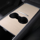 FACIA Wood Center Console Wrap for Model 3/Y Open-Grain Match Scratch Protection