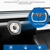 FACIA Yoke Steering Wheel for Model 3 Highland / Model Y Juniper Two-Tone Style