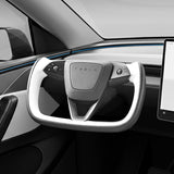 FACIA Yoke Steering Wheel for Model 3 Highland / Model Y Juniper Two-Tone Style
