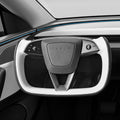 FACIA Yoke Steering Wheel for Model 3 Highland / Model Y Juniper Two-Tone Style