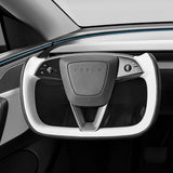 FACIA Yoke Steering Wheel for Model 3 Highland / Model Y Juniper Two-Tone Style
