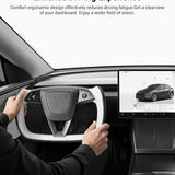 FACIA Yoke Steering Wheel for Model 3 Highland / Model Y Juniper Two-Tone Style