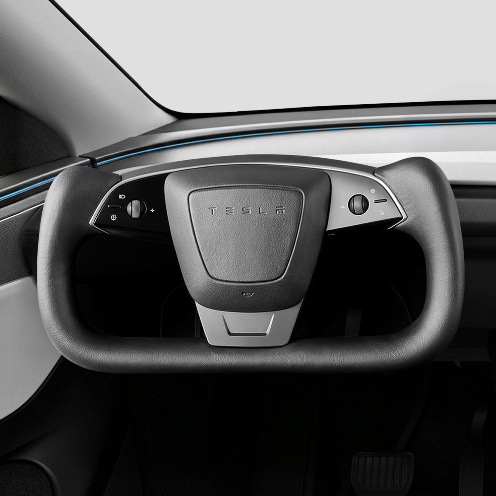 FACIA Yoke Steering Wheel for Model Y Juniper / Model 3 Highland Inspired by Model S/X